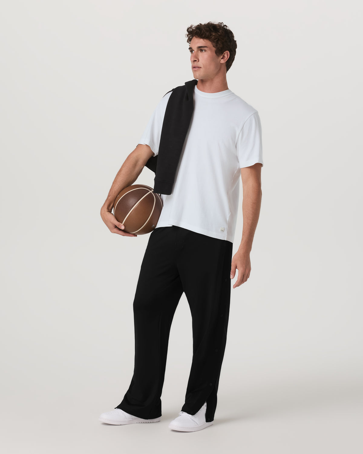 Vuori Sunday Warm Up Pant 30" Men's Black Performance Pants