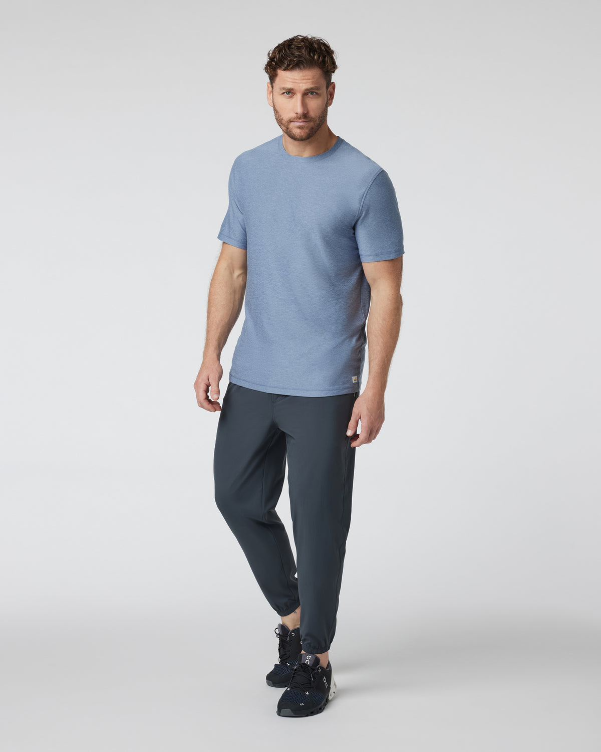 Vuori Kore Jogger Lined - Short Charcoal Workout Joggers