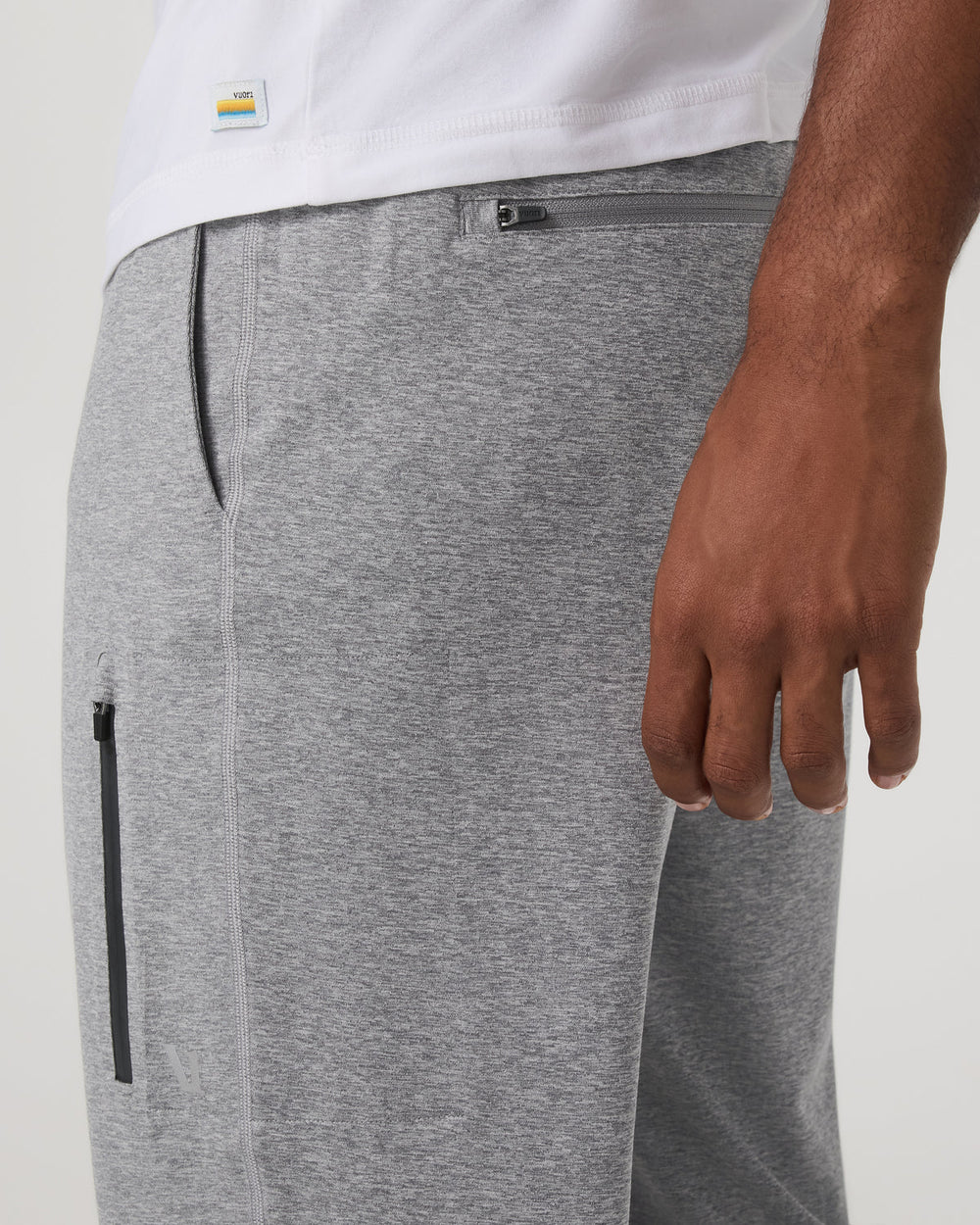 Vuori Sunday Performance Sweatpant Classic 30" Grey Heather