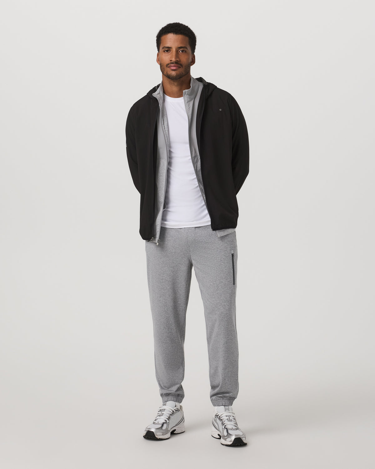 Vuori Sunday Performance Sweatpant Classic 30" Grey Heather