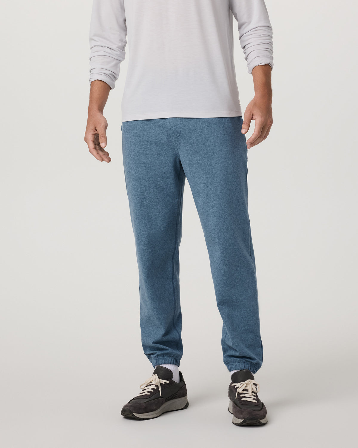 Vuori Men's Coronado Sweatpant 28" Pool Blue Heather