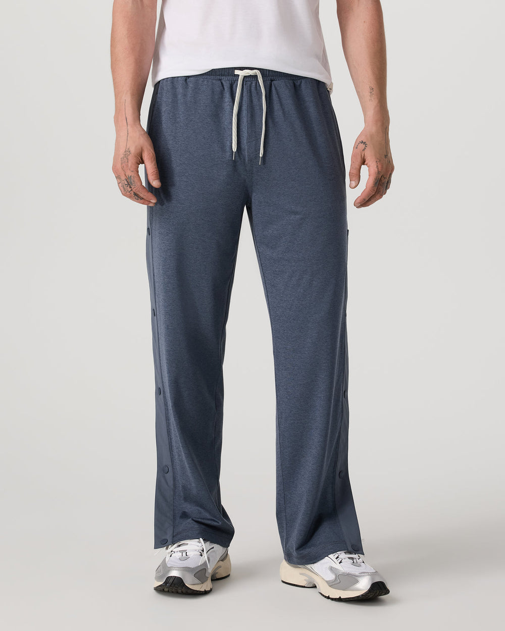 Vuori Sunday Warm Up Pant 30" Men's Azure Heather Pants