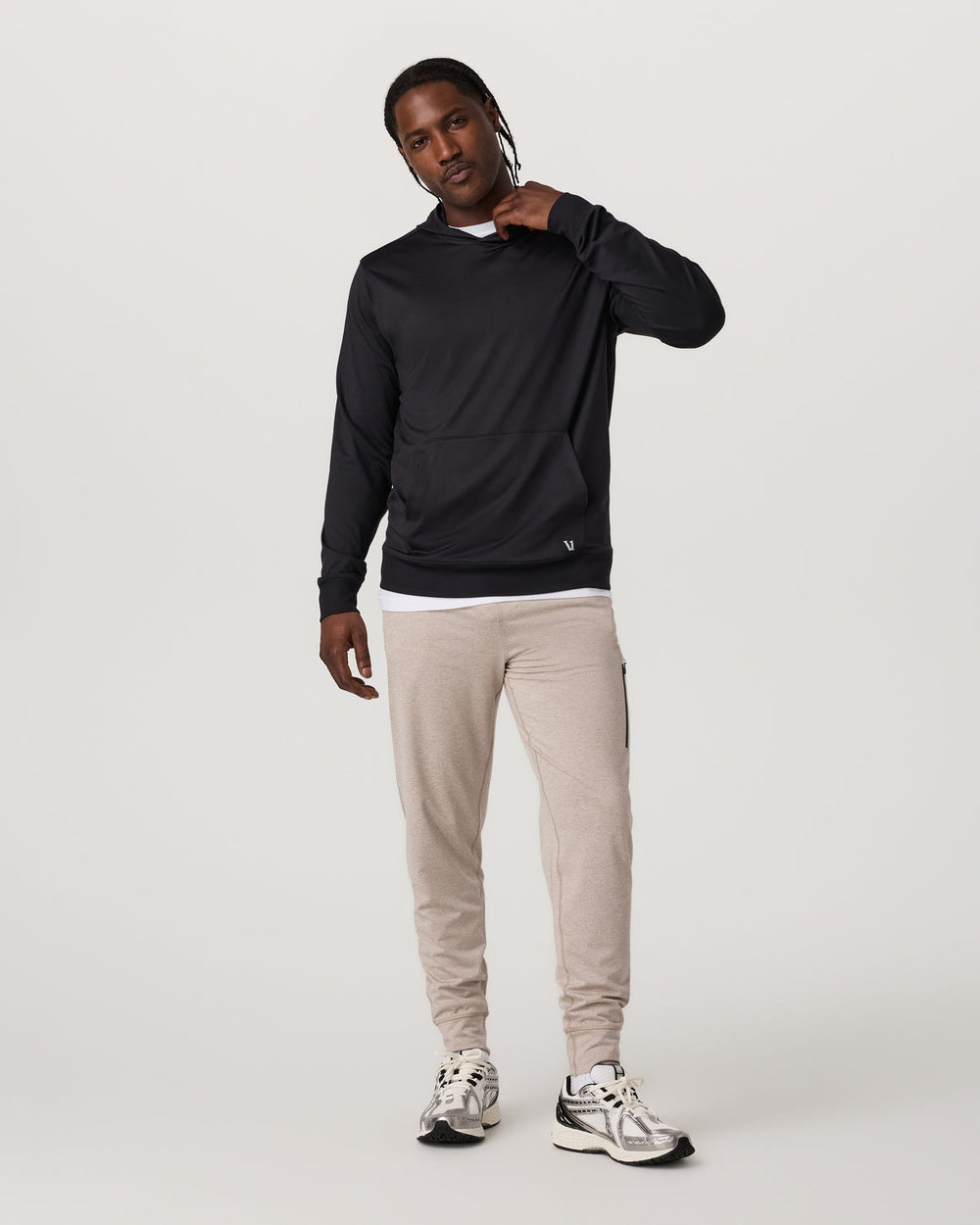 Vuori Men's Sunday Performance Jogger 30" Toast Heather