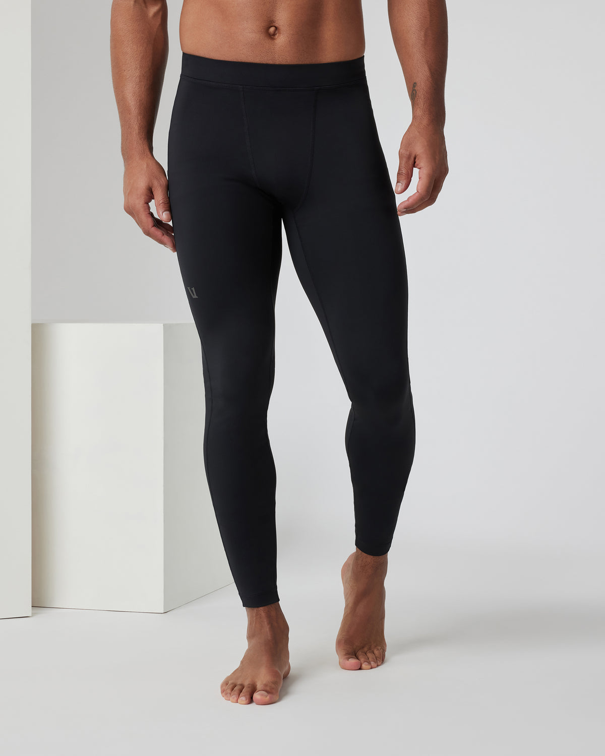 Vuori PR Tight Men's Black Compression Tights
