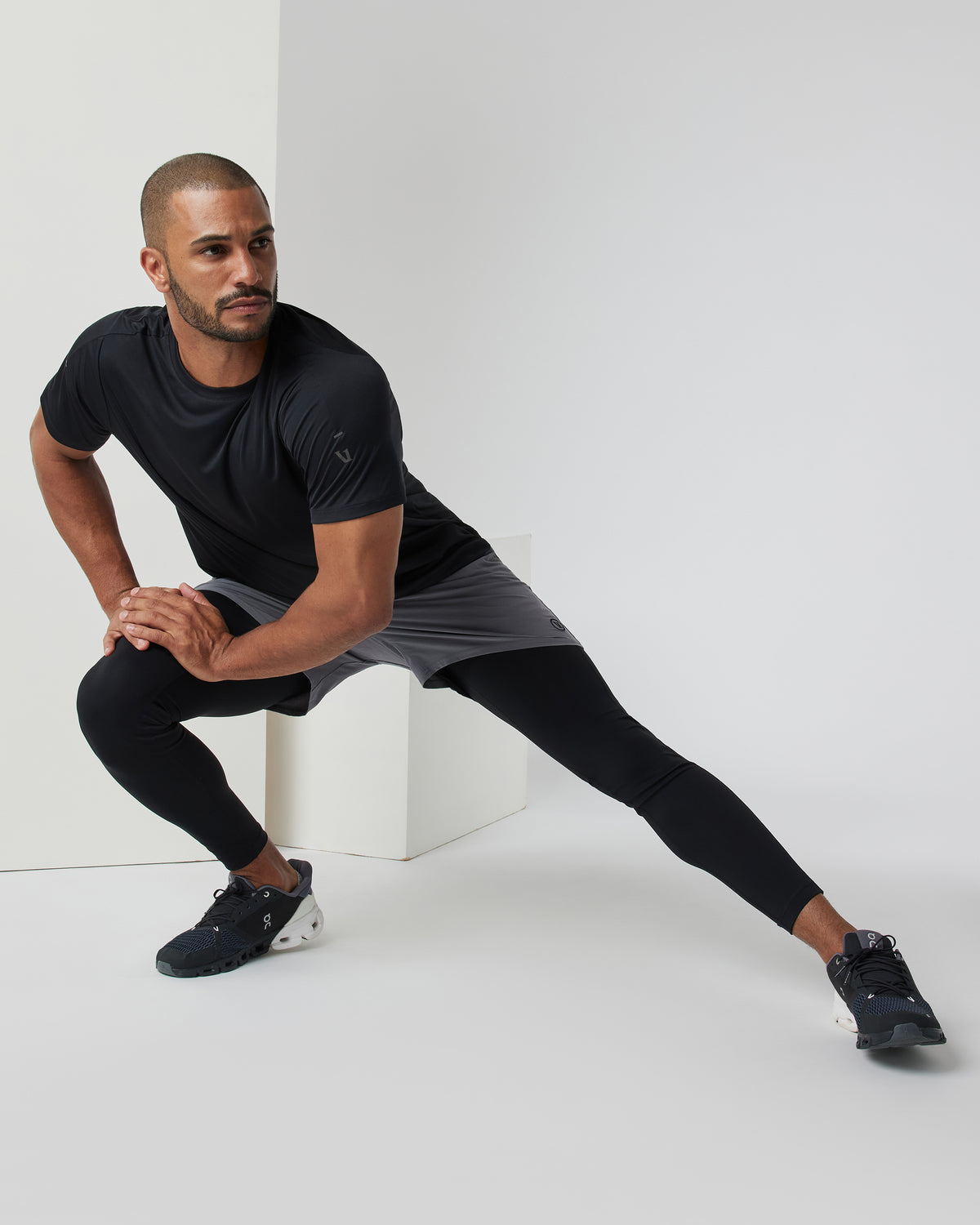 Vuori PR Tight Men's Black Compression Tights