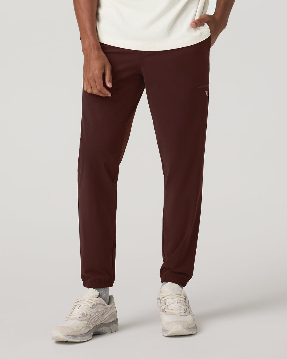 Vuori Fleet Sport Jogger 30" Men's Burgundy Joggers