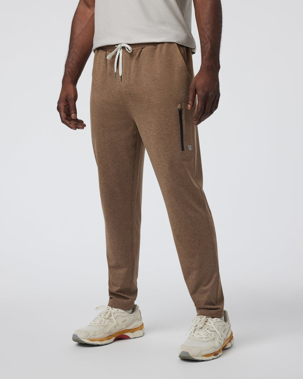 Vuori Sunday Performance Track Pant 2.0 Pecan Heather