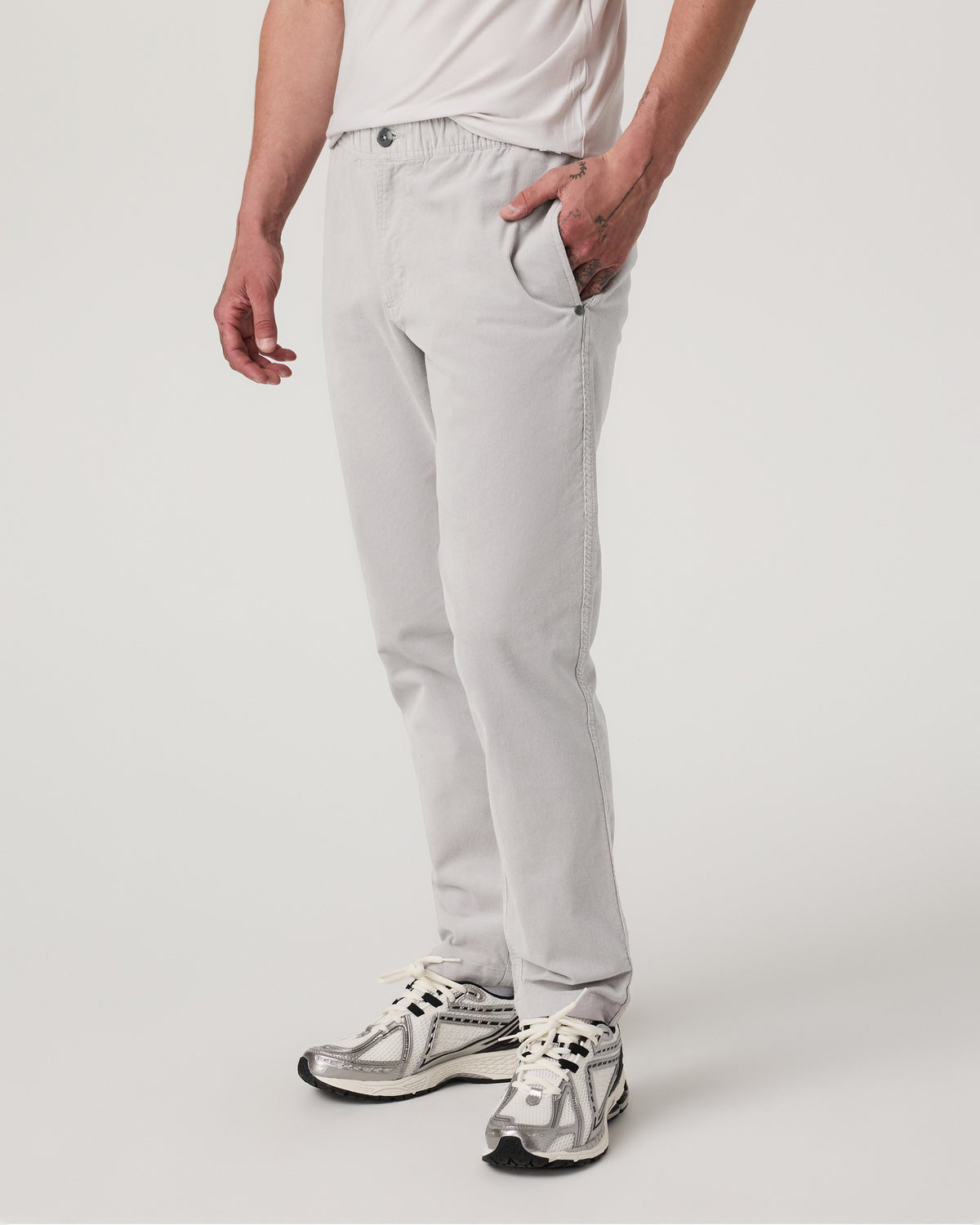 Vuori Optimist Elastic Waist Pant Classic Fit Amethyst Grey