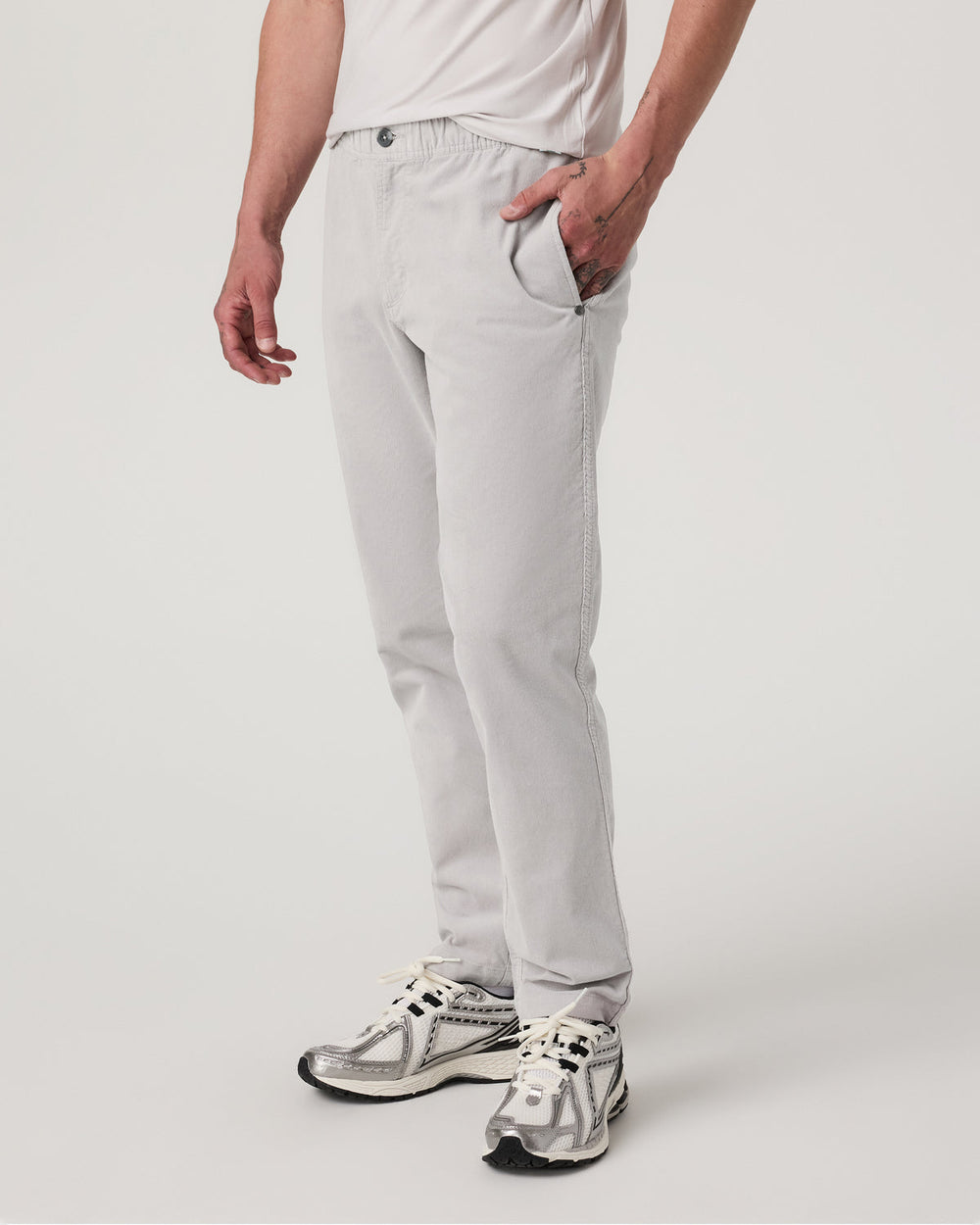 Vuori Optimist Elastic Waist Pant Classic Fit Amethyst Grey
