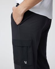 Vuori Sunday Utility Jogger Men's Black Cargo Joggers