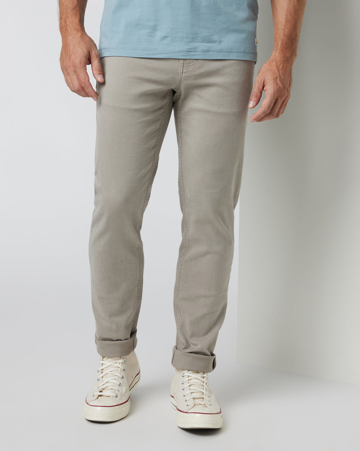 Vuori Benton Stretch Twill Pant Men's Taupe Pants