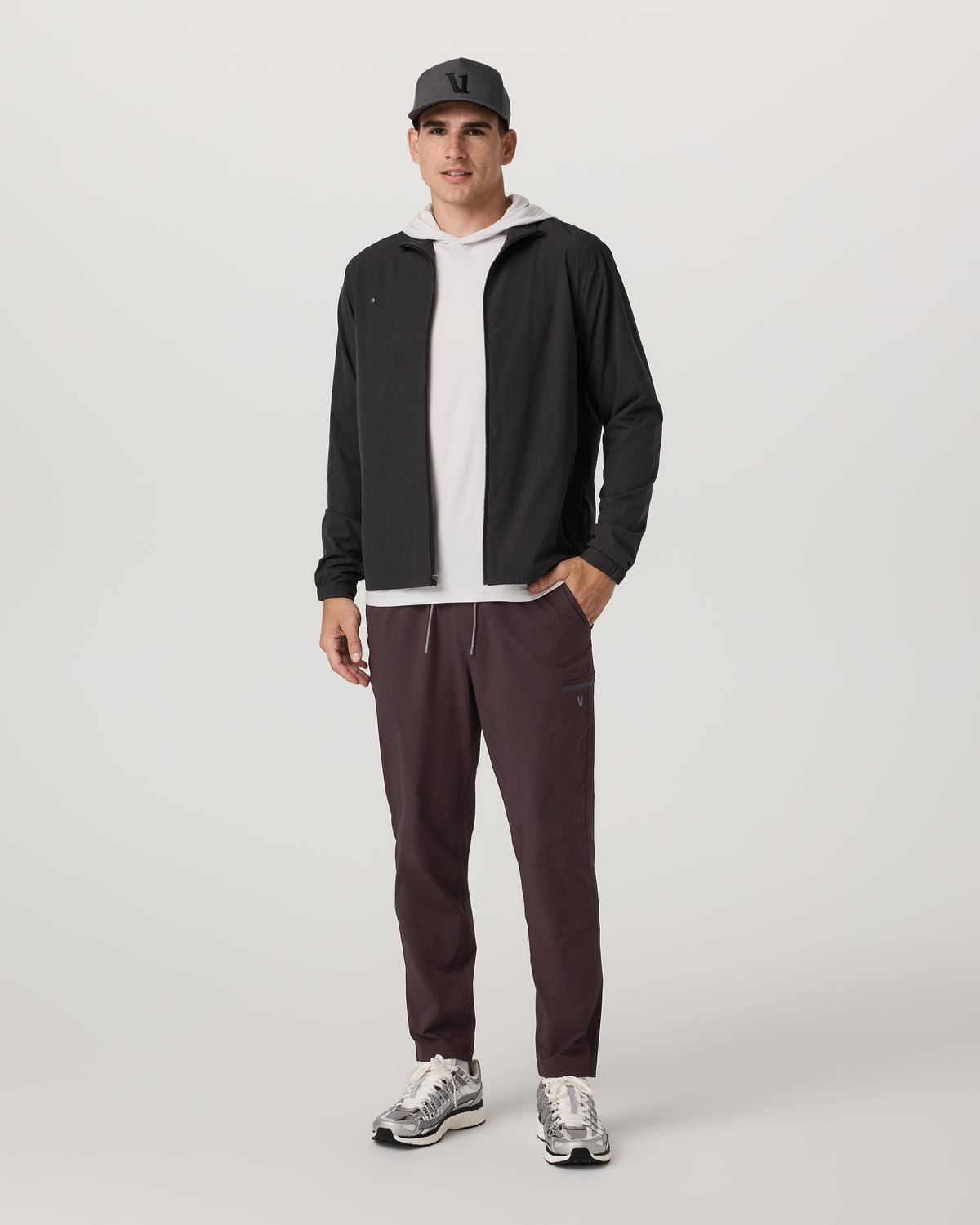Vuori Grafton Pant 30" Men's Raisin Training Pants