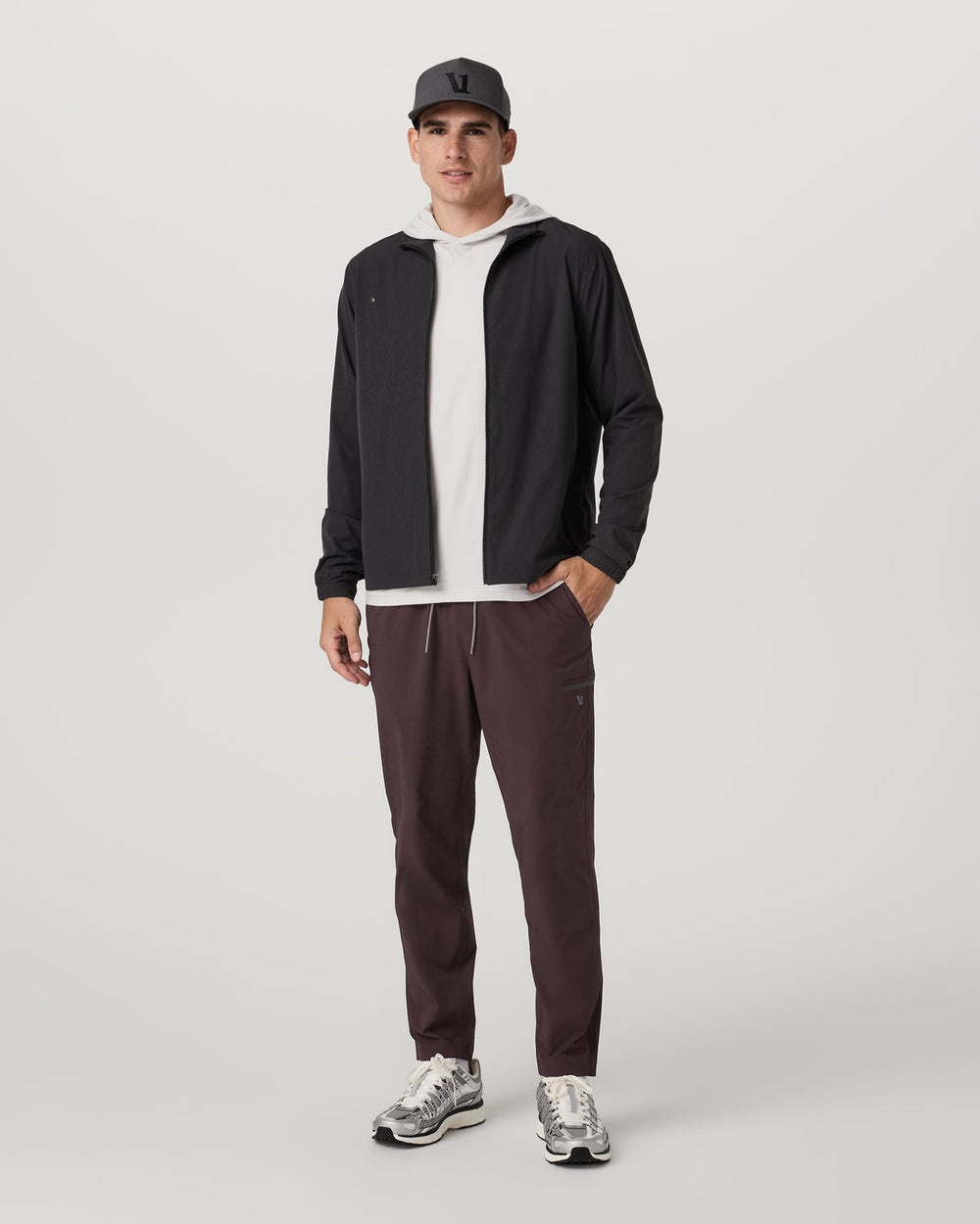 Vuori Grafton Pant 30" Men's Raisin Training Pants