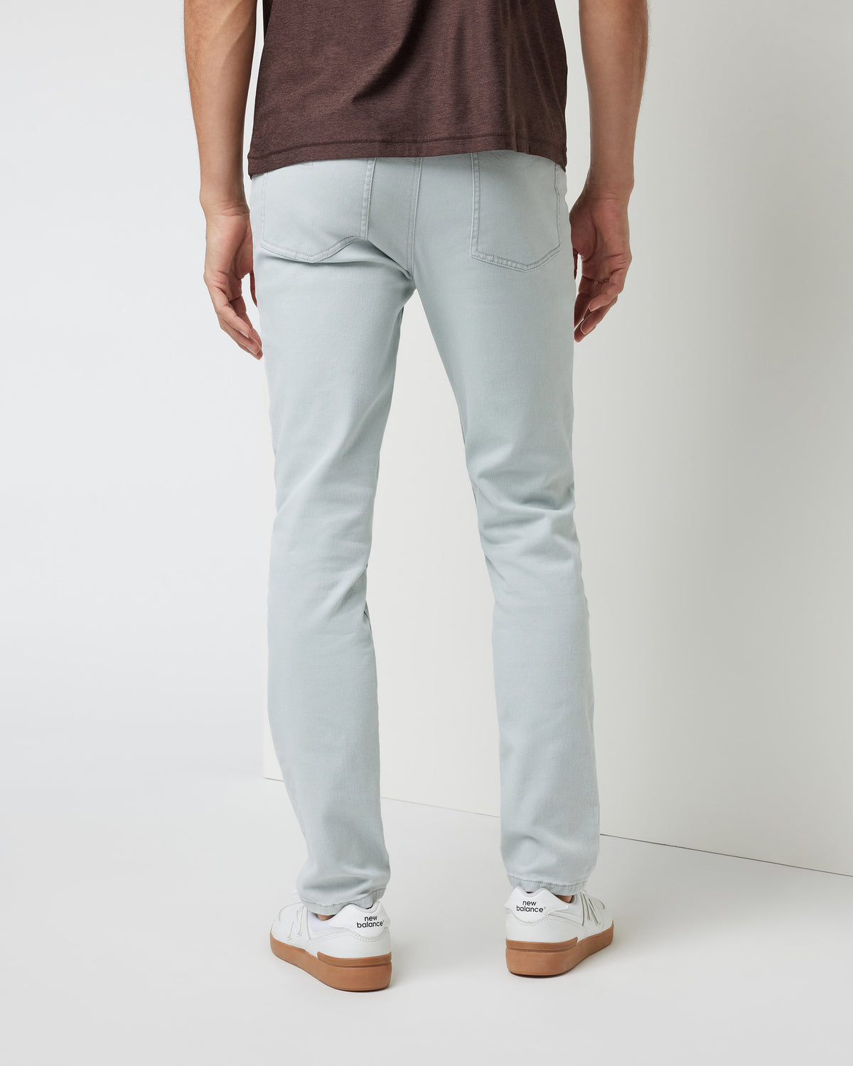 Vuori Benton Stretch Twill Pant Men's Sky Grey Twill Pants