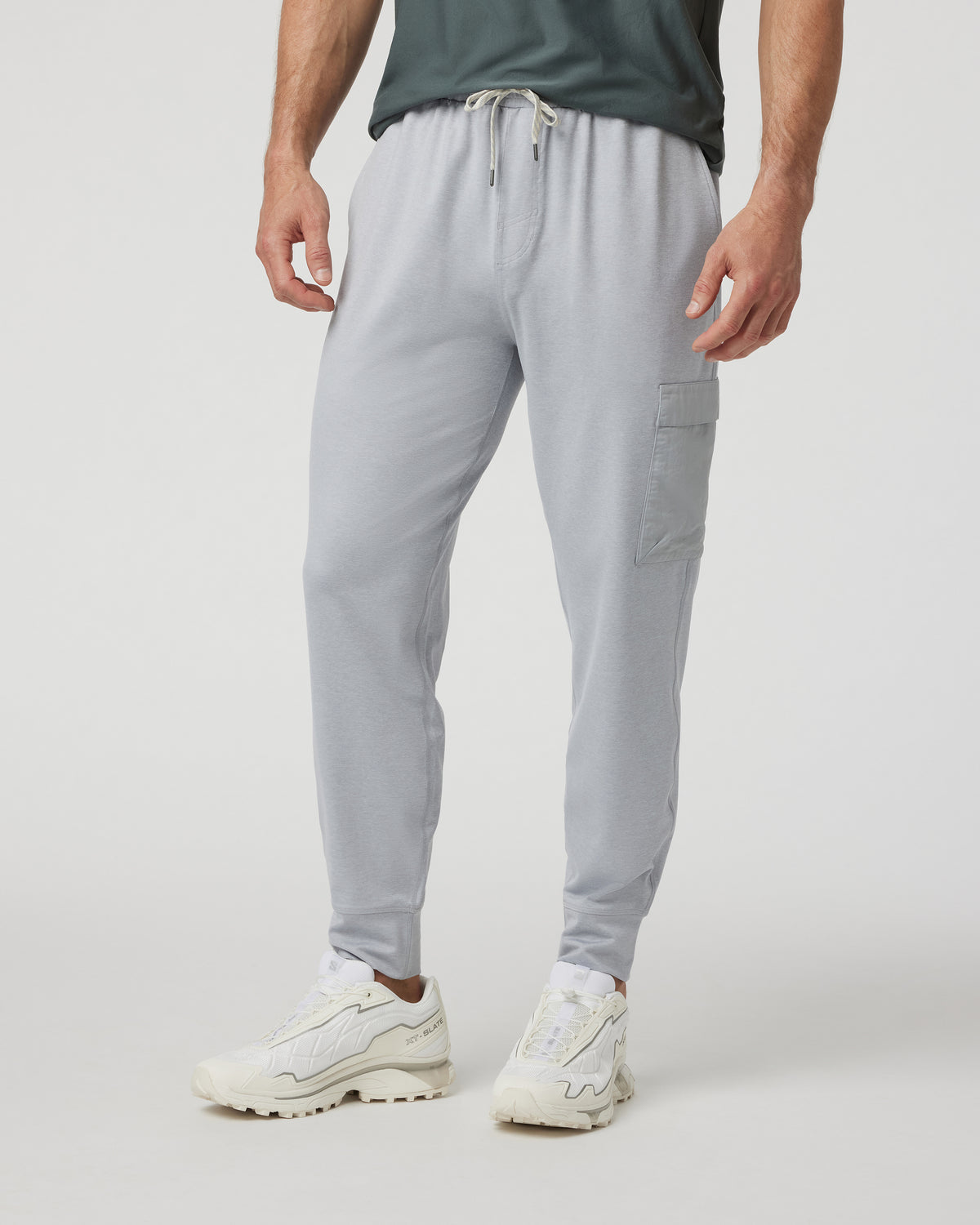 Vuori Sunday Utility Jogger Men's Platinum Cargo Joggers