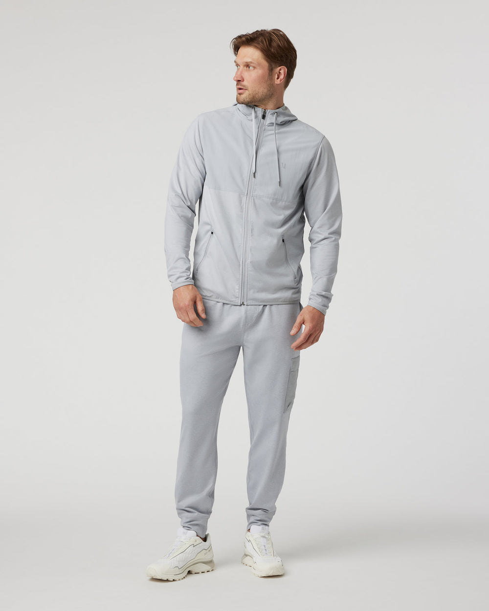 Vuori Sunday Utility Jogger Men's Platinum Cargo Joggers