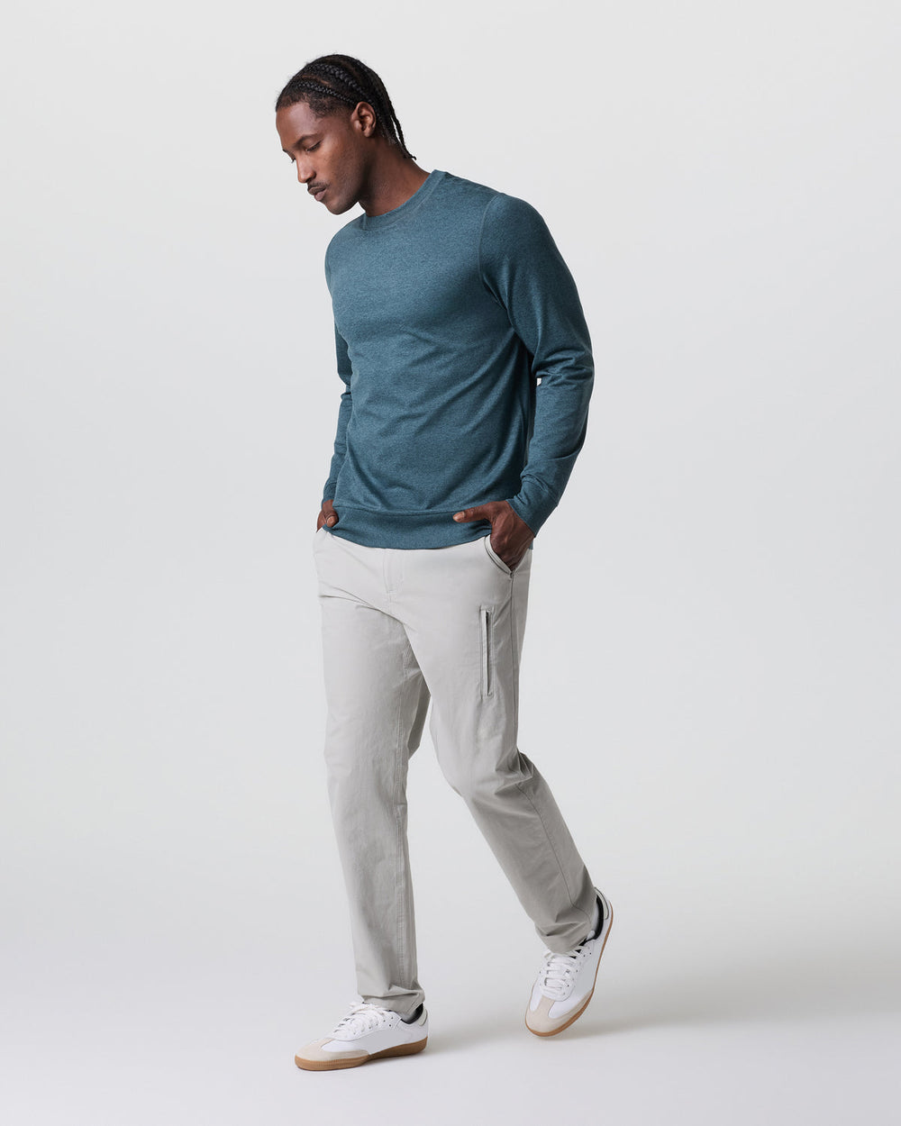 Vuori Barren Explorer Pant Classic Fit 30" Talc
