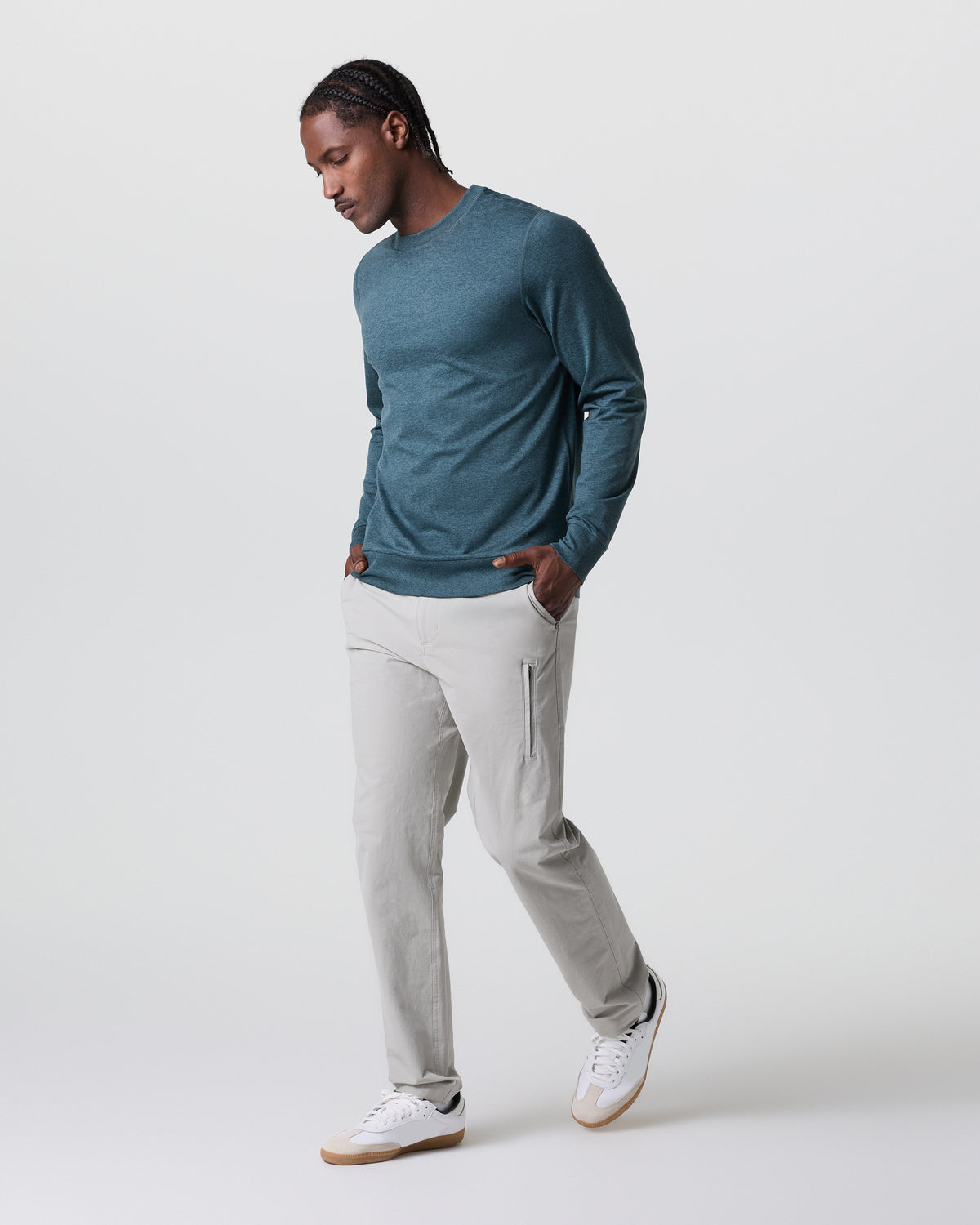 Vuori Barren Explorer Pant Classic Fit 30" Talc