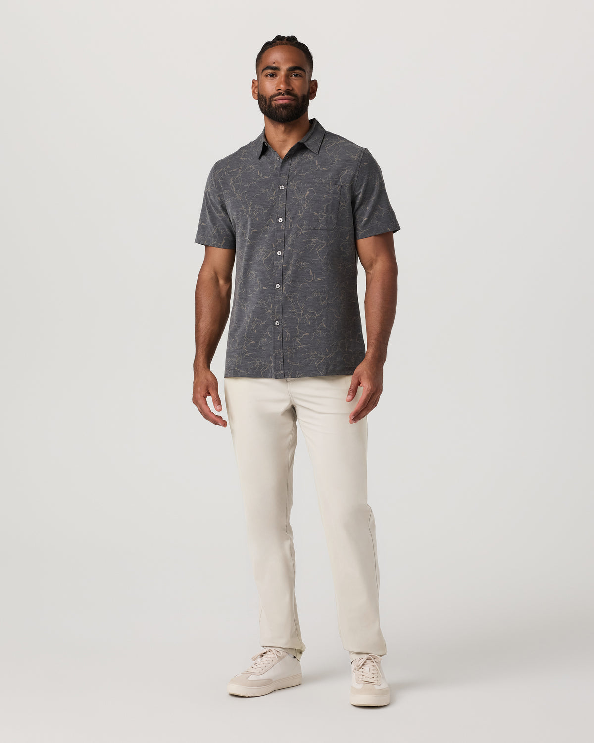 Vuori Meta Pant Classic Fit 34" Men's Birch 5-Pocket Pants