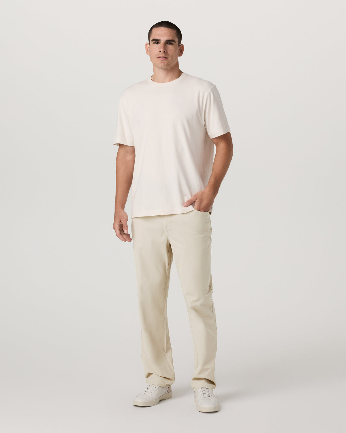 Vuori Meta Pant Relaxed Fit 32" Men's Birch 5-Pocket Pants