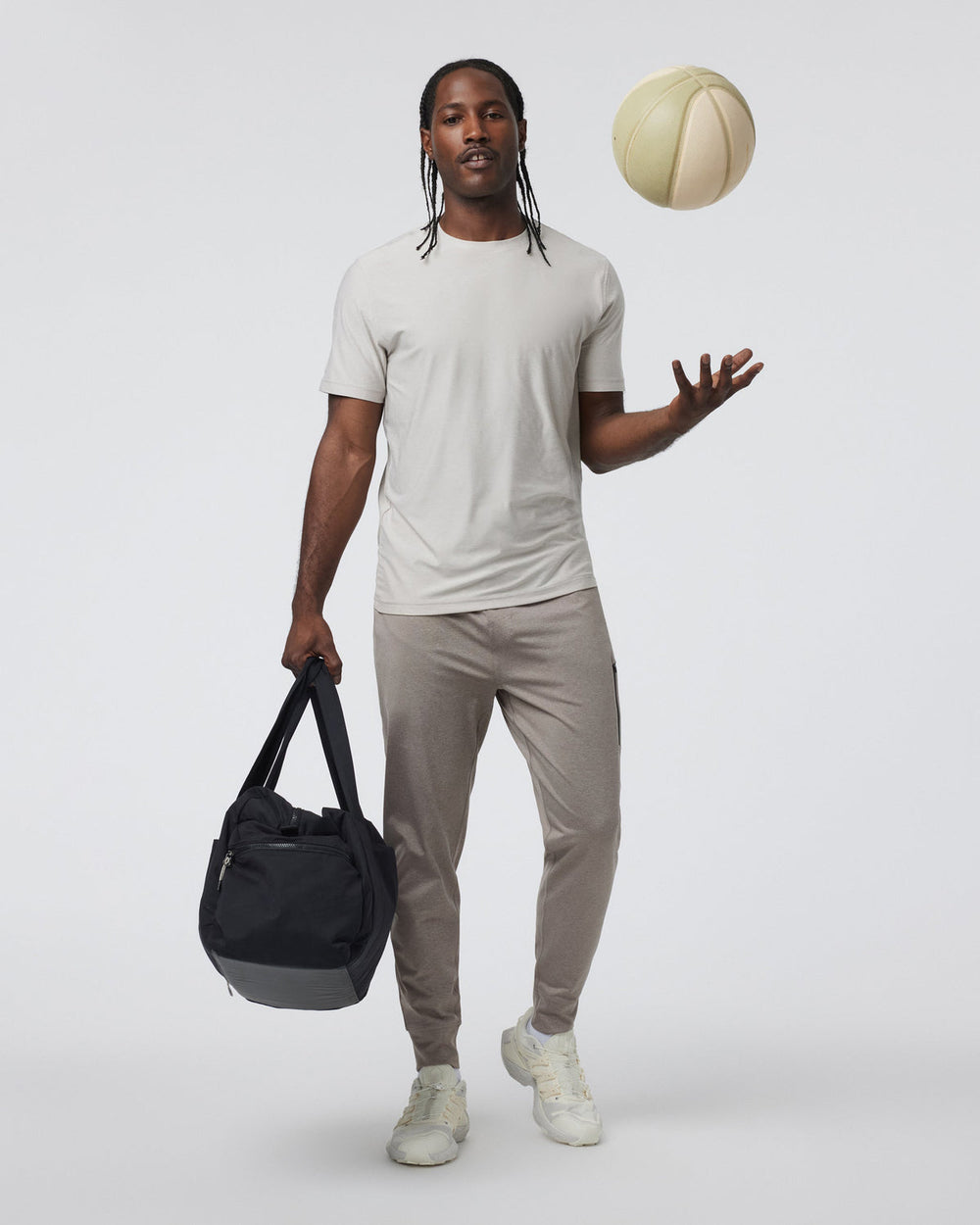 Vuori Sunday Performance Jogger Mocha Heather