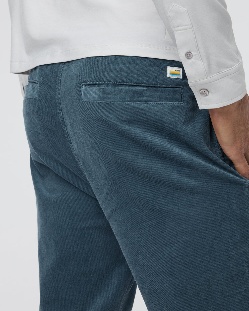 Vuori Optimist Pant Men's Light Deep Sea Corduroy Pants