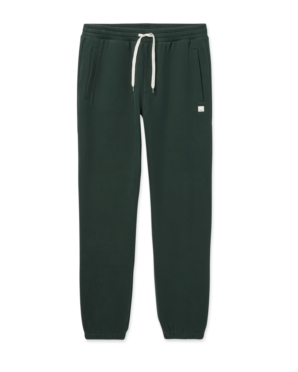 Vuori Seaside Sweatpant 28" Men's Relaxed Evergreen Sweatpant