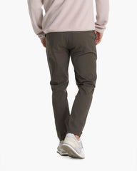 Vuori Cascade Tech Chino Pant Athletic Slim Fit 30" Dark Oregano