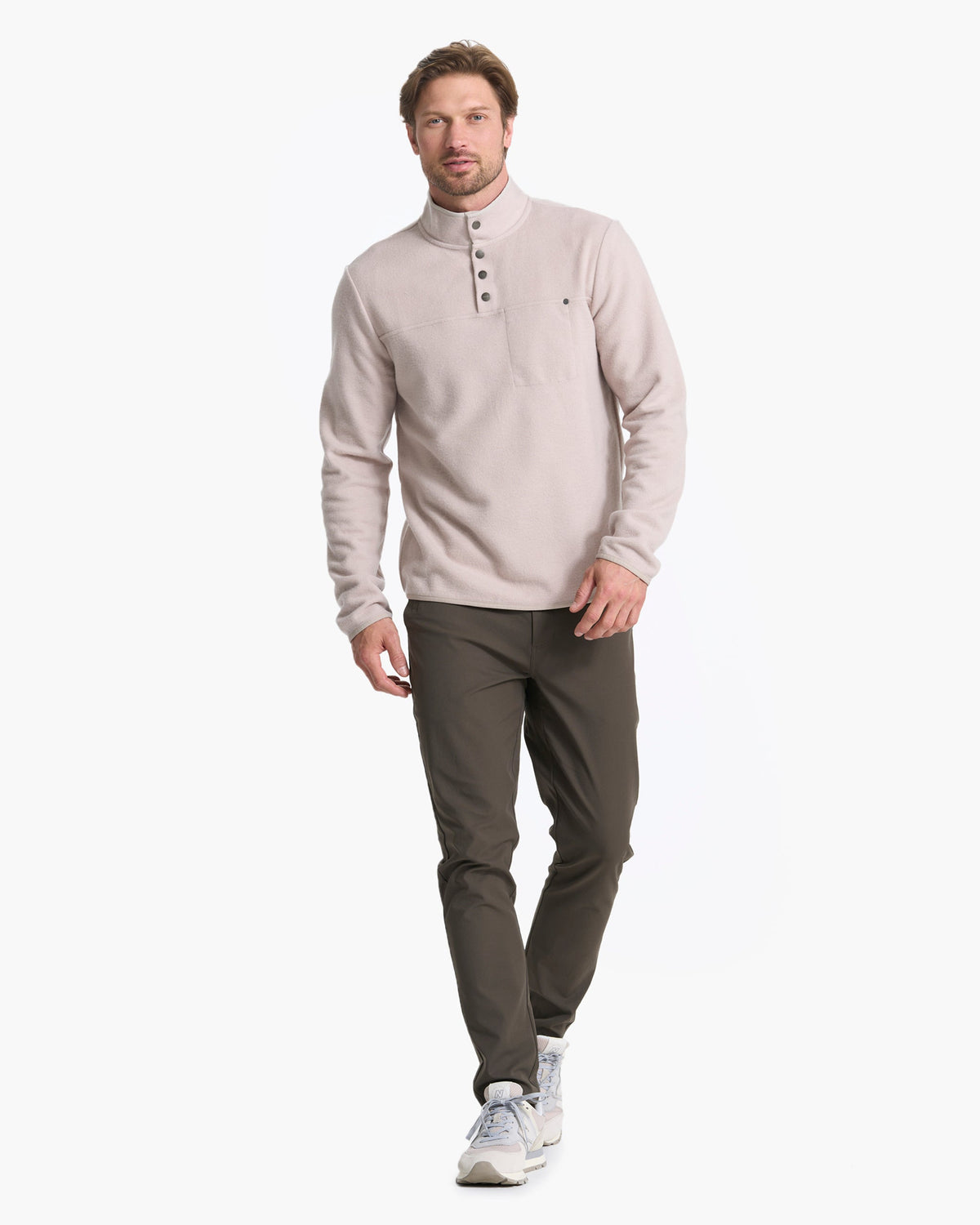 Vuori Cascade Tech Chino Pant Athletic Slim Fit 30" Dark Oregano