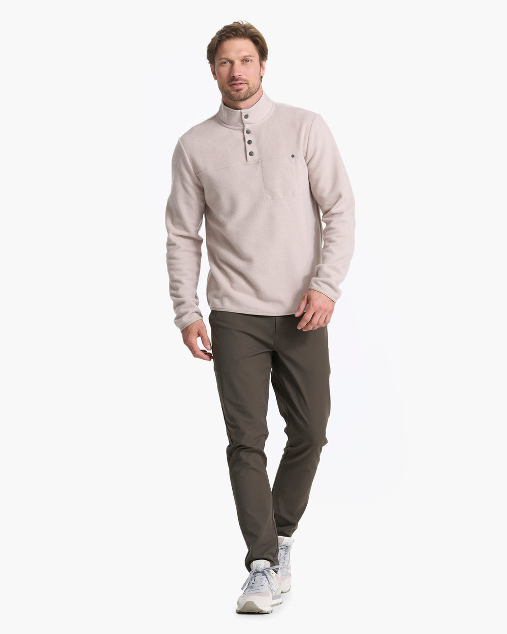 Vuori Cascade Tech Chino Pant Athletic Slim Fit 30" Dark Oregano