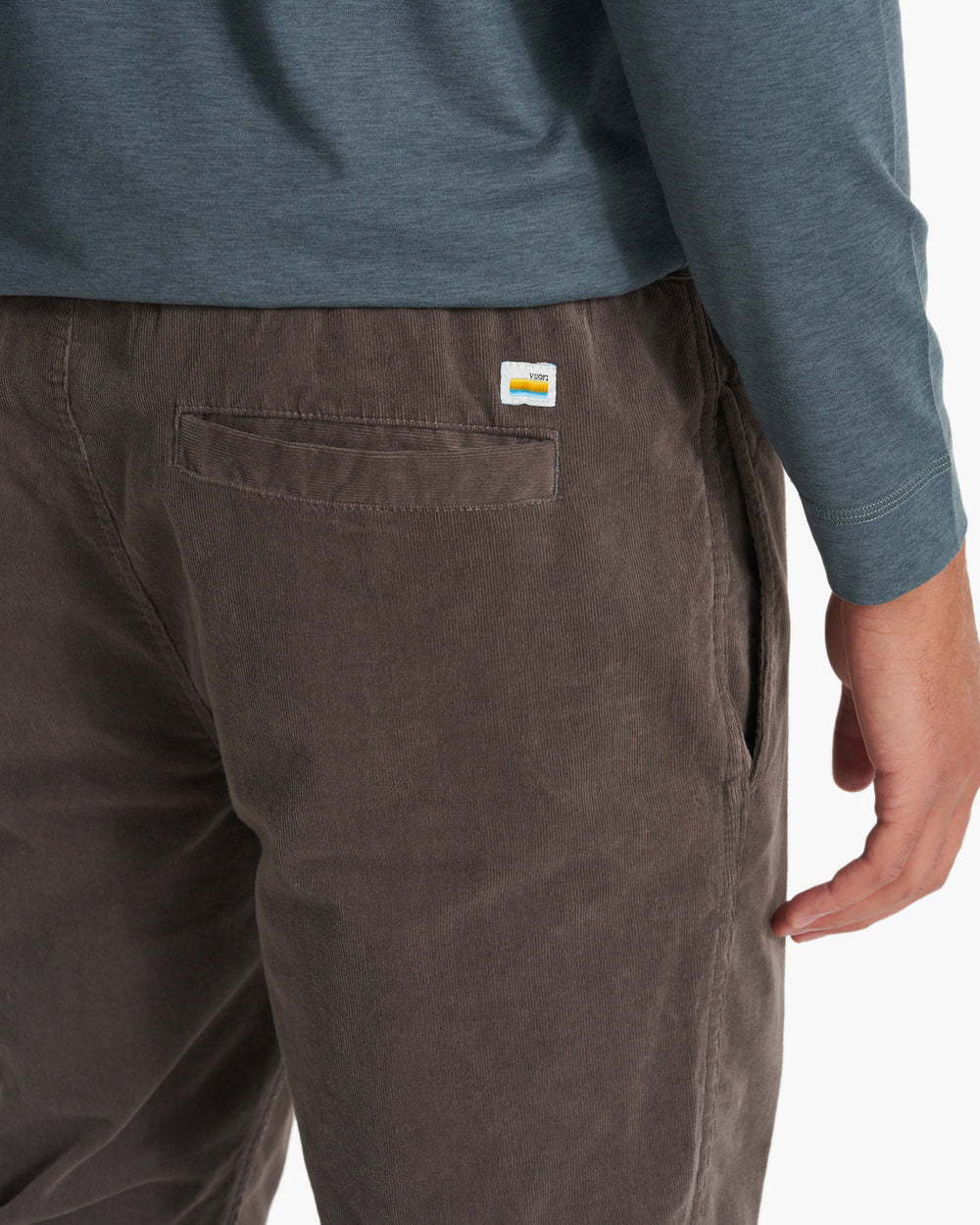 Vuori Optimist Pant Cocoa Brown Men's Corduroy Pants