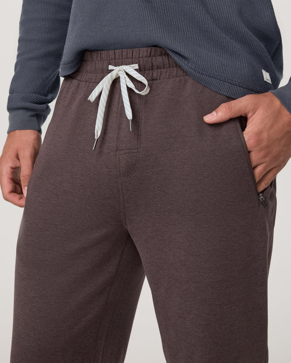 Vuori Men's Ponto Performance Jogger Sangria Heather