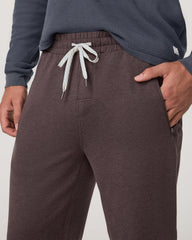 Vuori Men's Ponto Performance Jogger Sangria Heather