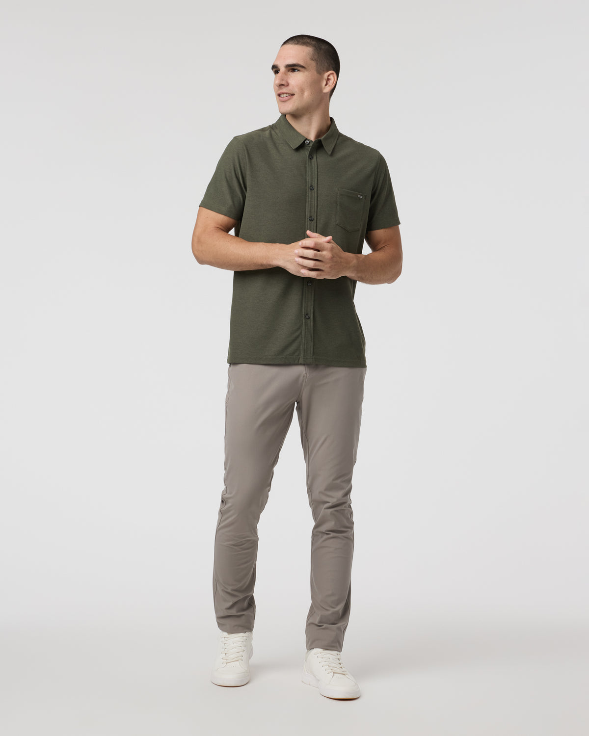 Vuori Meta Pant Athletic Slim 32" Mocha 5-Pocket Pants