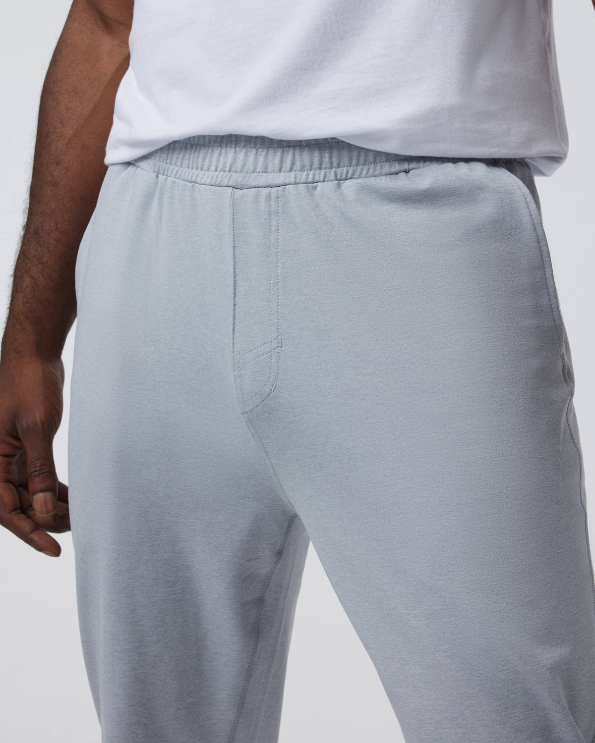 Vuori Sunday Performance Track Pant Platinum Heather