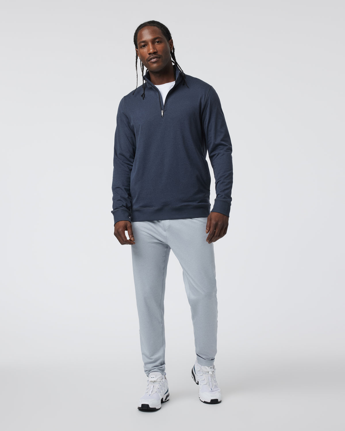 Vuori Sunday Performance Track Pant Platinum Heather