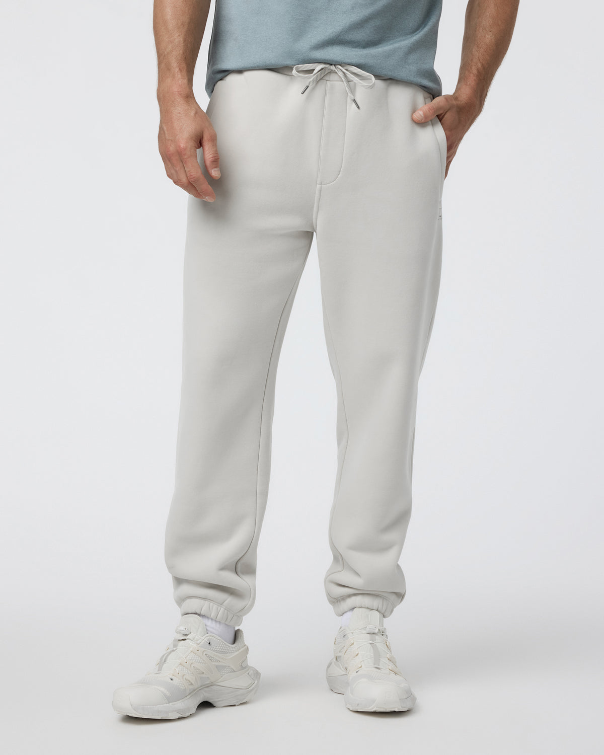 Vuori Seaside Sweatpant Men's Salt Fleece Sweatpants