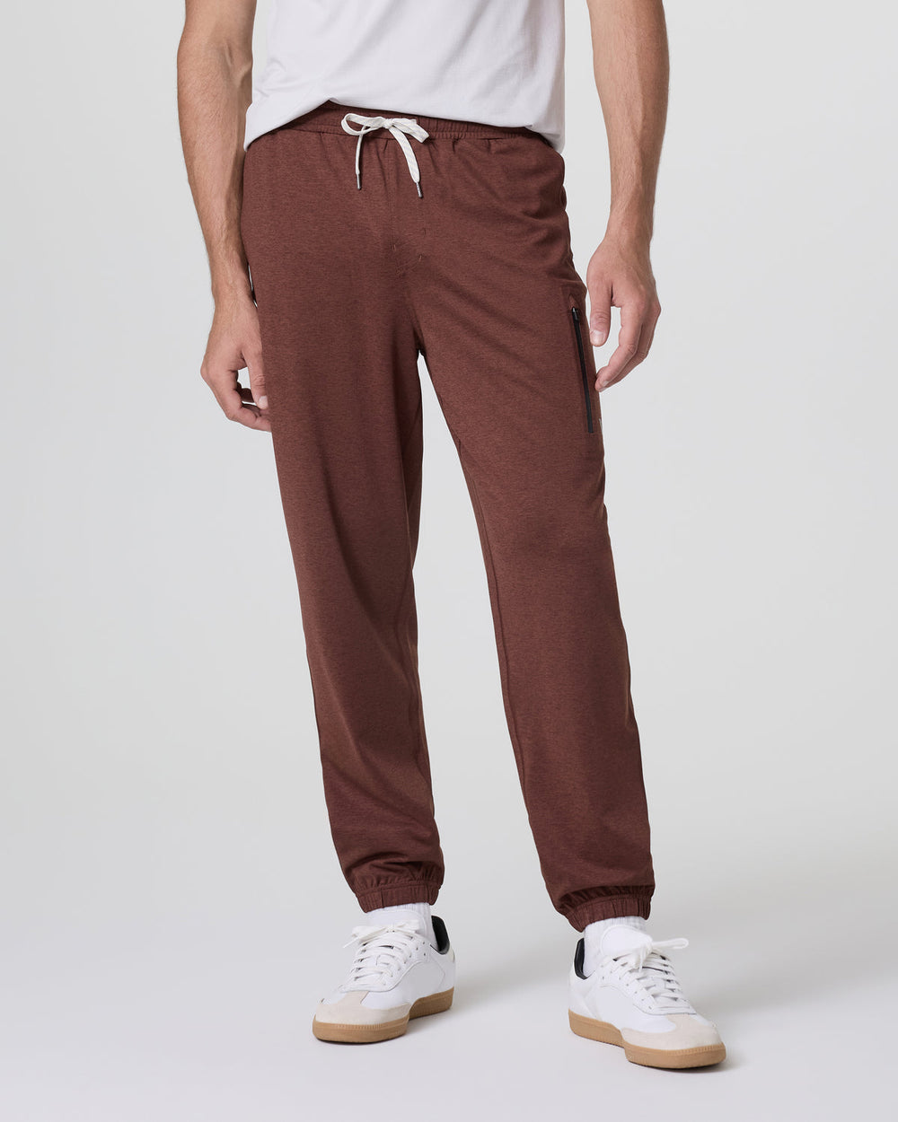 Vuori Sunday Performance Sweatpant Classic 30" Burnt Sienna Heather