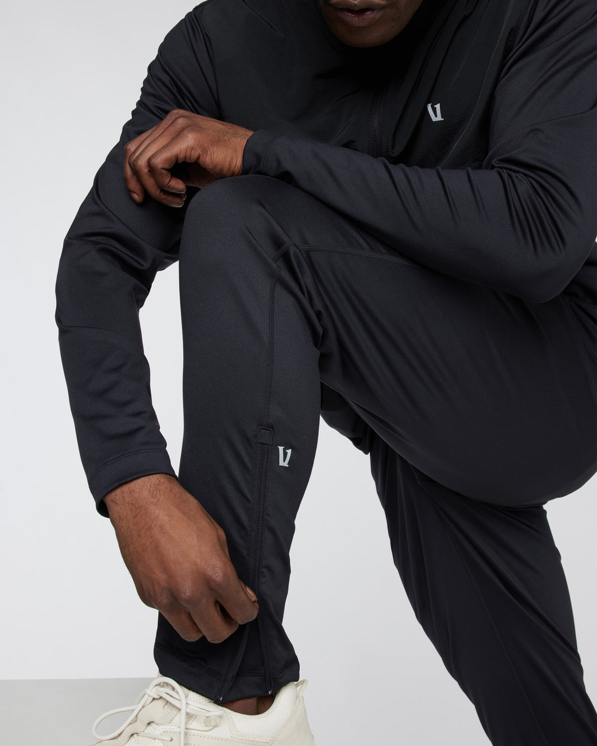Vuori Sunday Performance Track Pant Black Athletic Pants