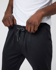 Vuori Sunday Performance Track Pant Black Athletic Pants