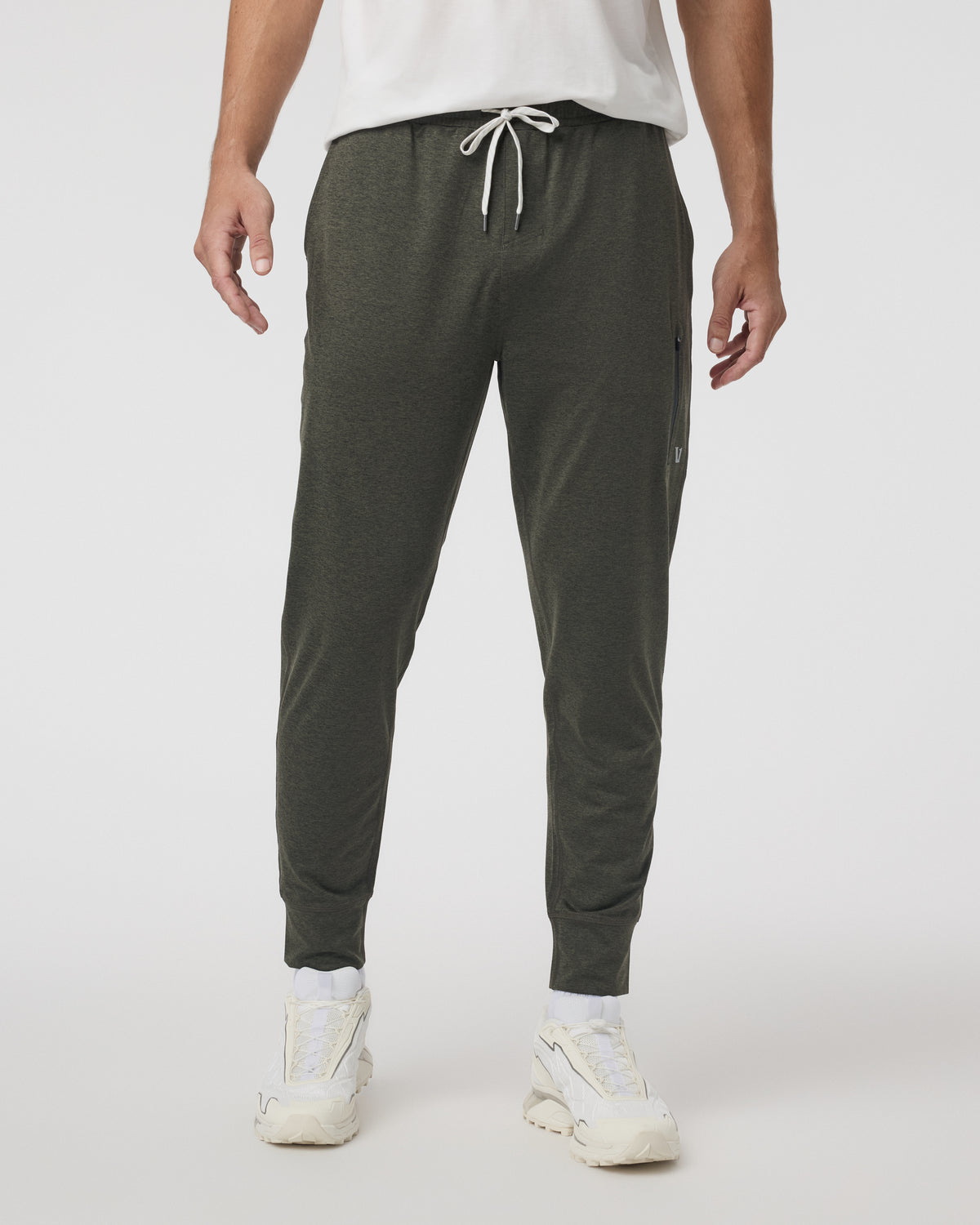 Vuori Sunday Performance Jogger - Long Kale Heather
