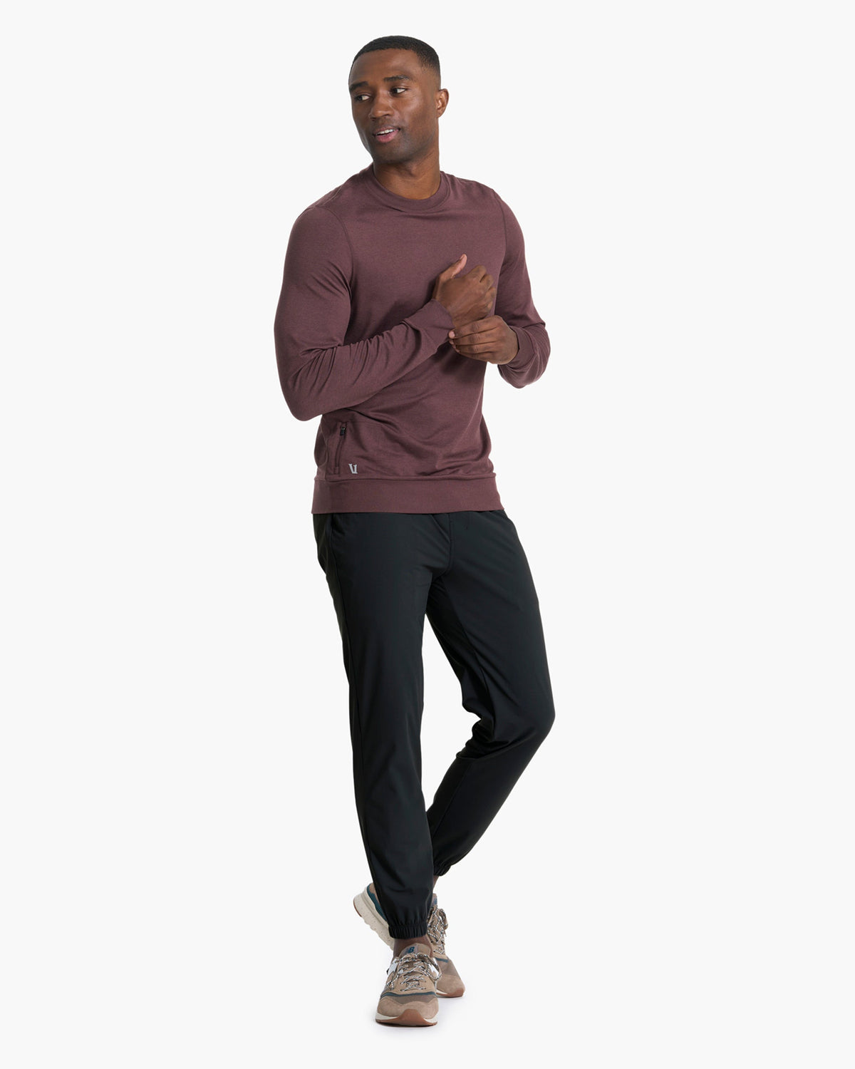 Vuori Fleet Jogger Men's Black Training Joggers