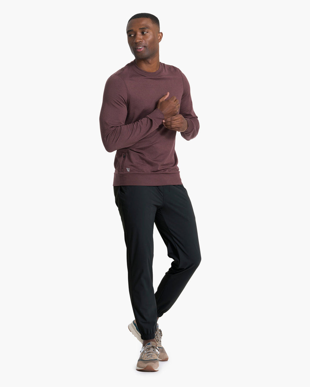 Vuori Fleet Jogger Men's Black Training Joggers