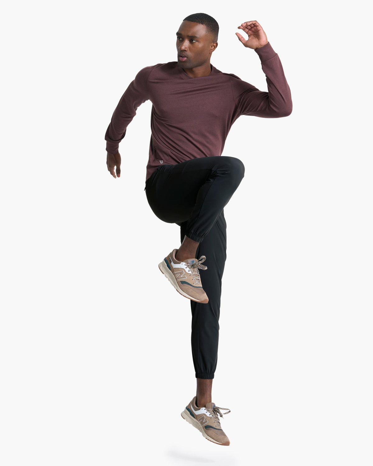 Vuori Fleet Jogger Men's Black Training Joggers