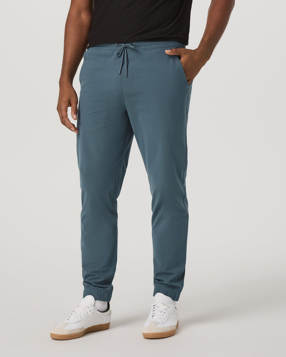 Vuori Meta Jogger 30" Men's Blue Sea Performance Knit Joggers