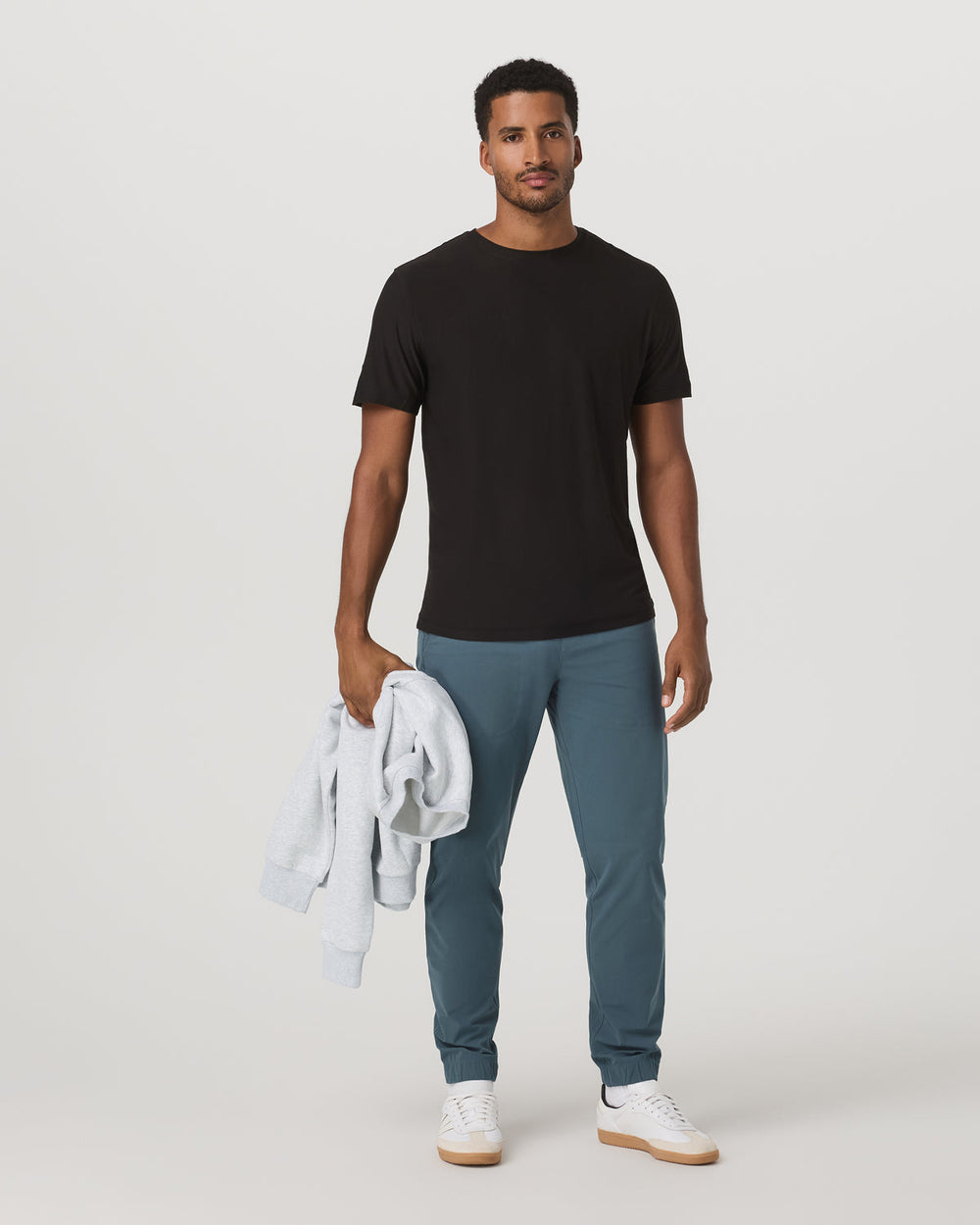 Vuori Meta Jogger 30" Men's Blue Sea Performance Knit Joggers