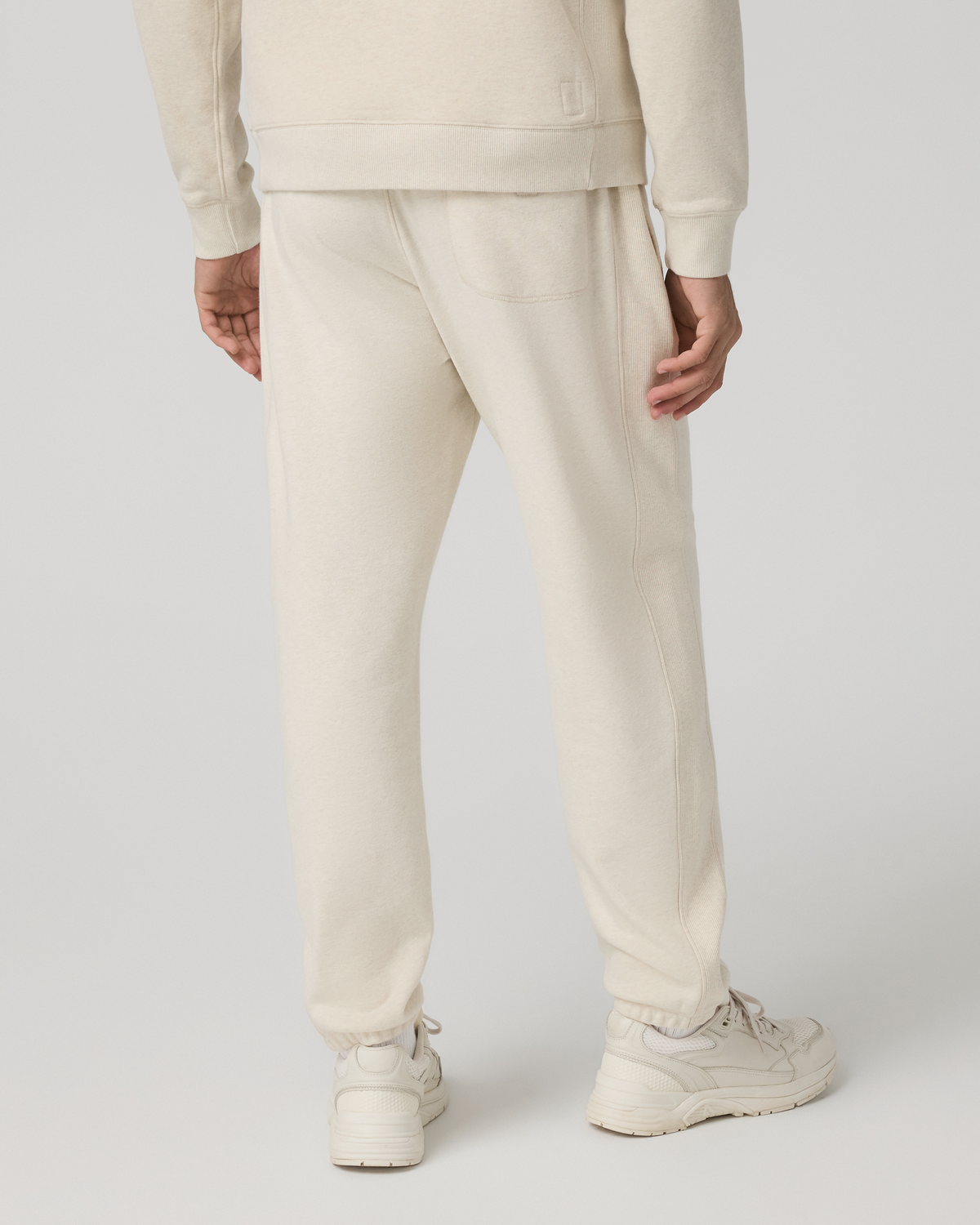 Vuori Men's Cypress Vintage Jogger 28" Buttermilk Heather