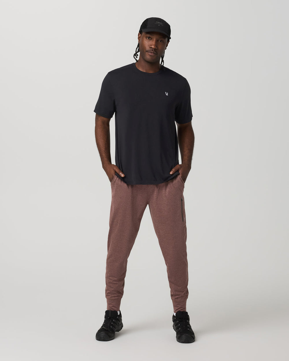 Vuori Sunday Performance Jogger 28" Sable Heather Joggers