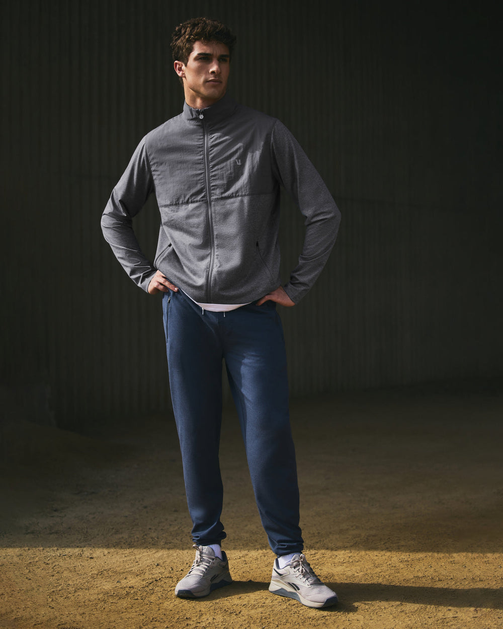 Vuori Ponto Performance Jogger Athletic Slim Fit 30" Azure Heather