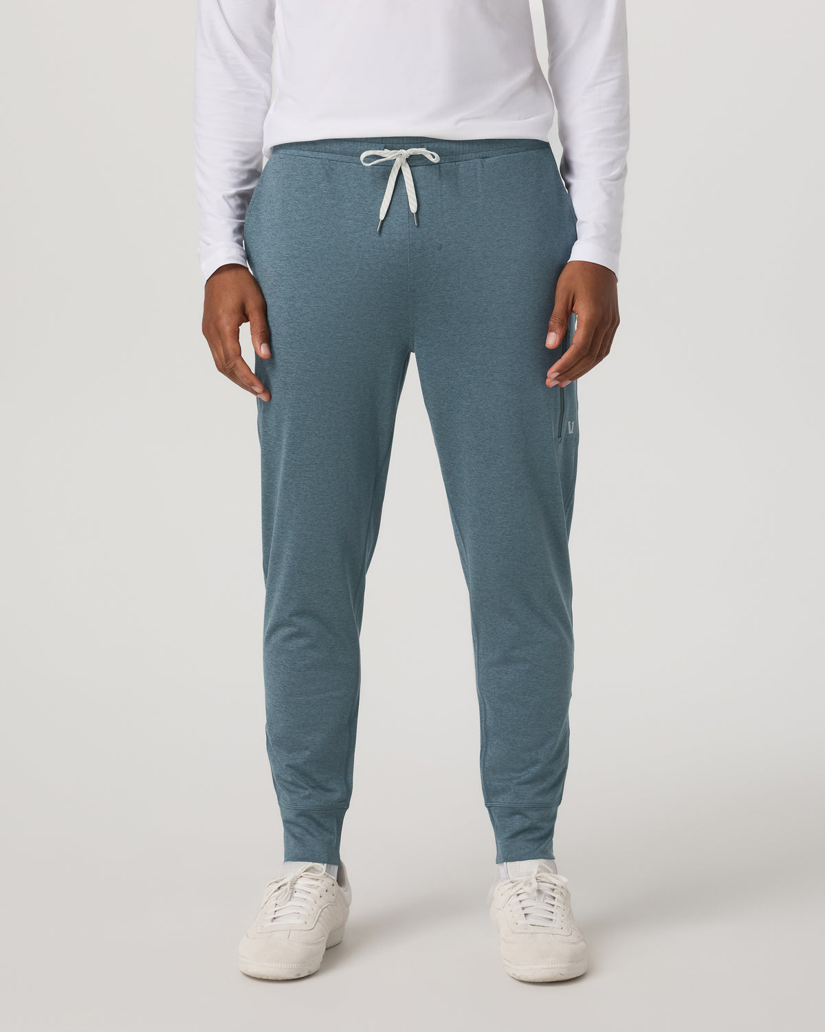 Vuori Sunday Performance Jogger 28" Blue Sea Heather Joggers